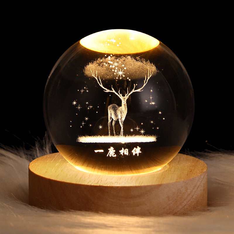 GlodeLight™ Lampada Di Cristallo Rotante