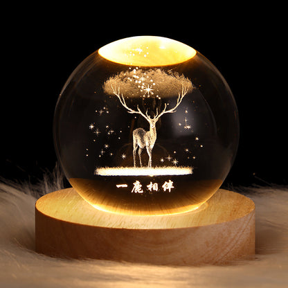 GlodeLight™ Lampada Di Cristallo Rotante