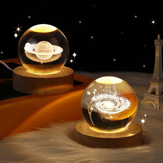 GlodeLight™ Lampada Di Cristallo Rotante