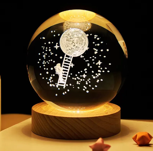 GlodeLight™ Lampada Di Cristallo Rotante
