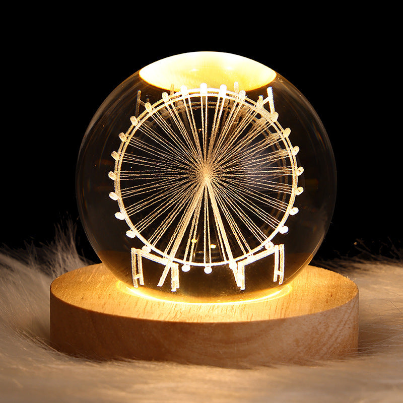 GlodeLight™ Lampada Di Cristallo Rotante